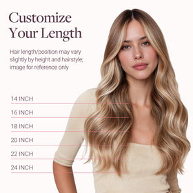 GOO GOO Tape in Hair Extensions showing reusability features