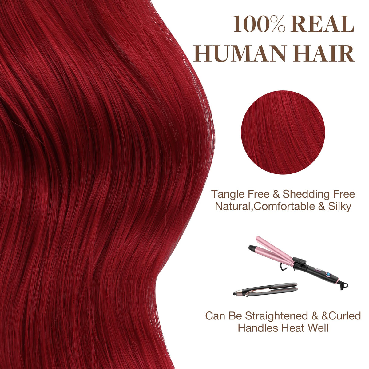 GOO GOO Tape in Hair Extensions showing the colour detail