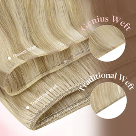 GOO GOO Weft Hair Extensions 20 inches back view