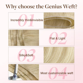 GOO GOO Weft Hair Extensions side view