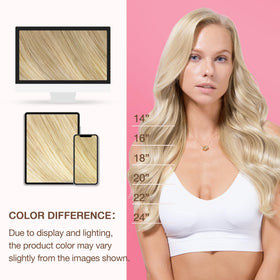 GOO GOO Weft Hair Extensions with care instructions