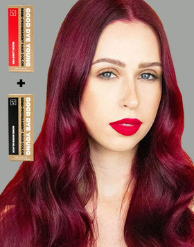 Good Dye Young Black Hair Dye Additive side view with cap