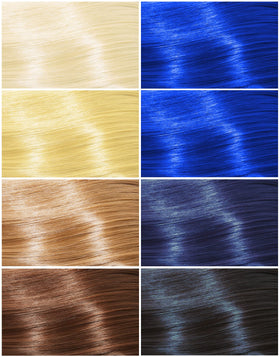 Good Dye Young Blue Ruin hair color application process