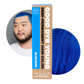 Good Dye Young Blue Ruin Semi-Permanent Hair Color front view