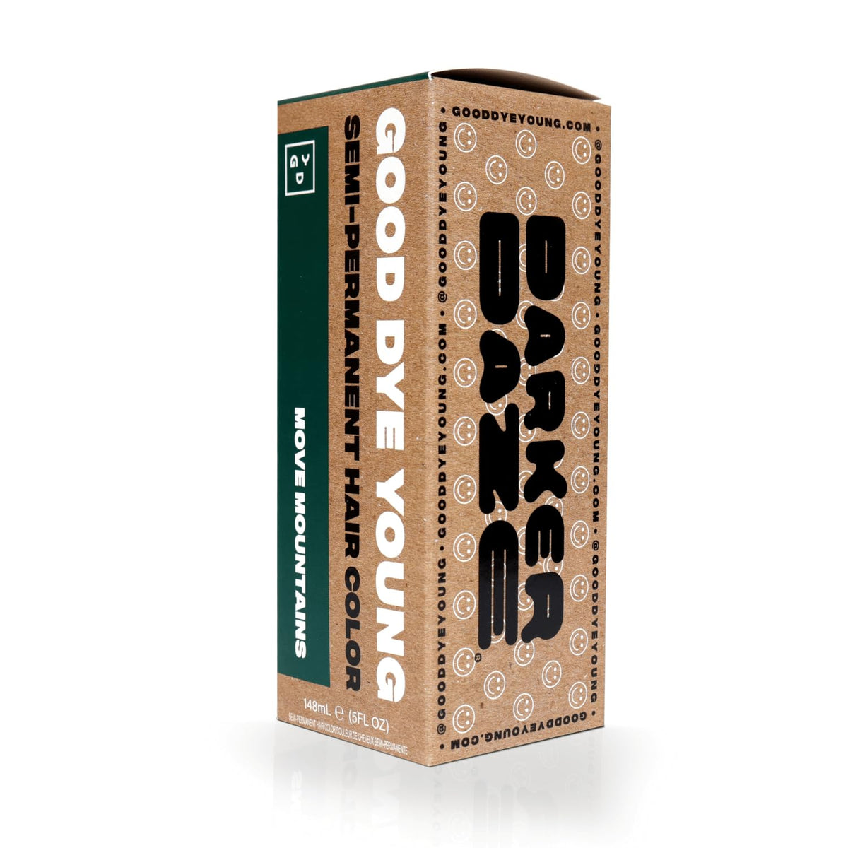 Good Dye Young Dark Green Hair Dye with packaging