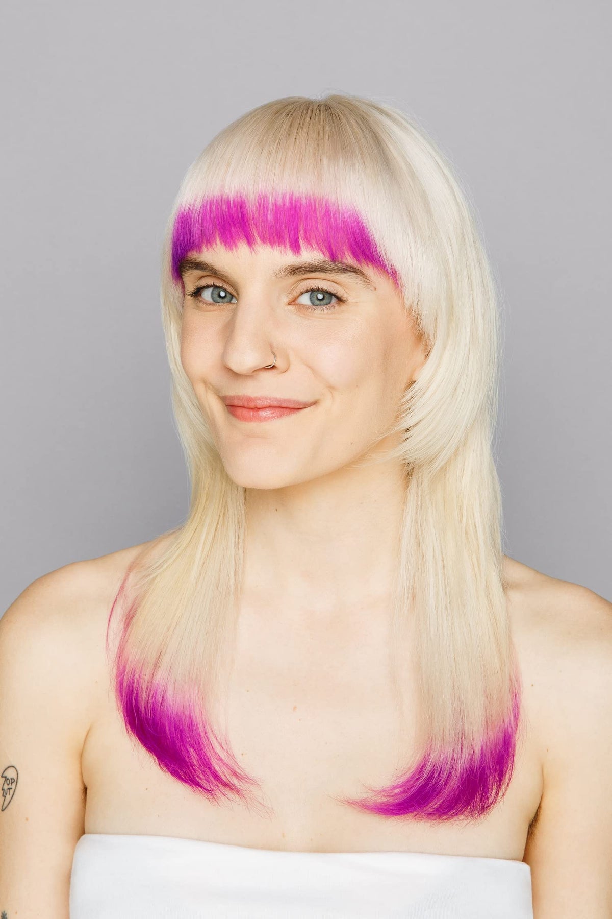 Good Dye Young Electric Purple hair dye tube with cap