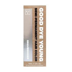 Good Dye Young Gravedigger Silver Hair Color front view