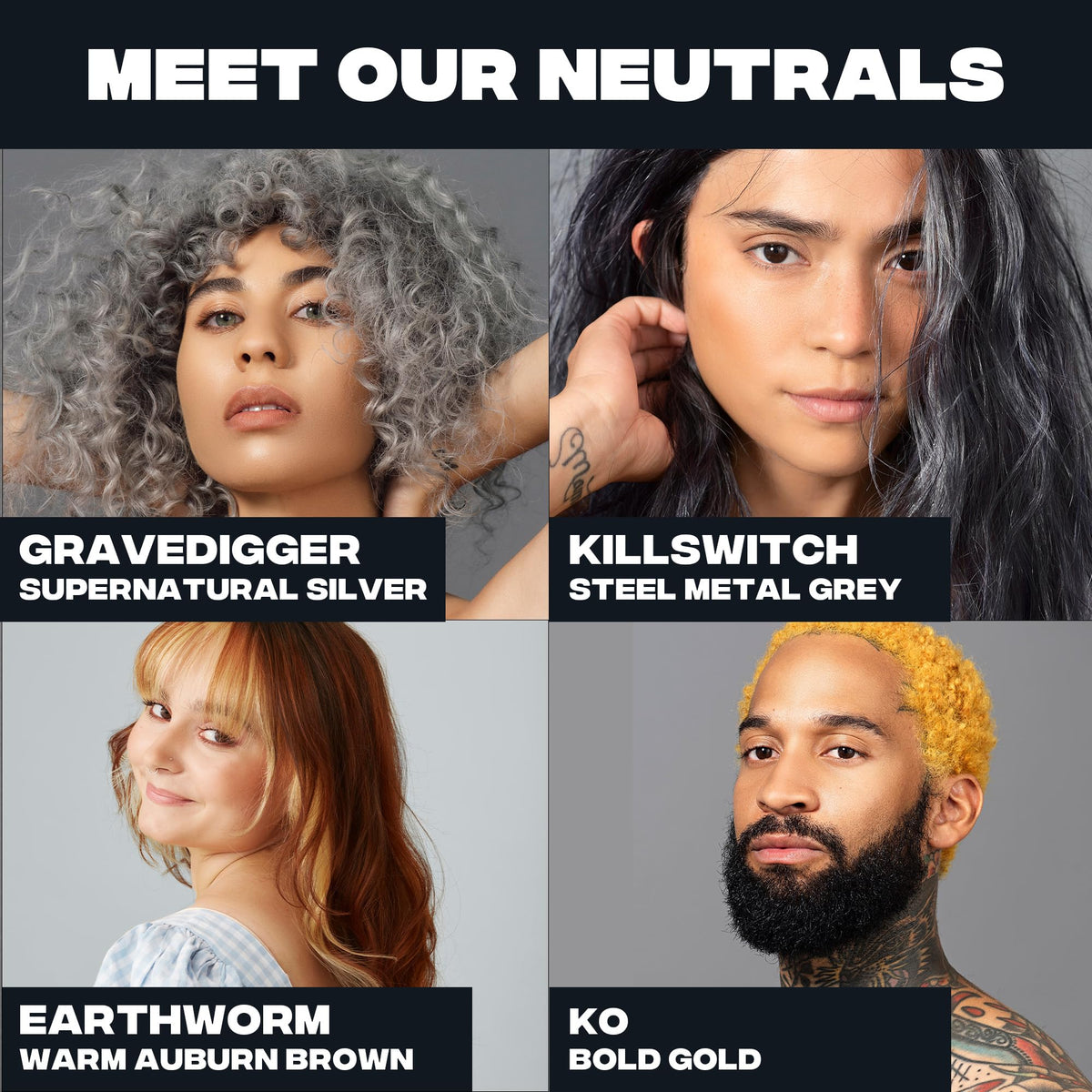 Good Dye Young Killswitch Gray hair dye side view showing product details