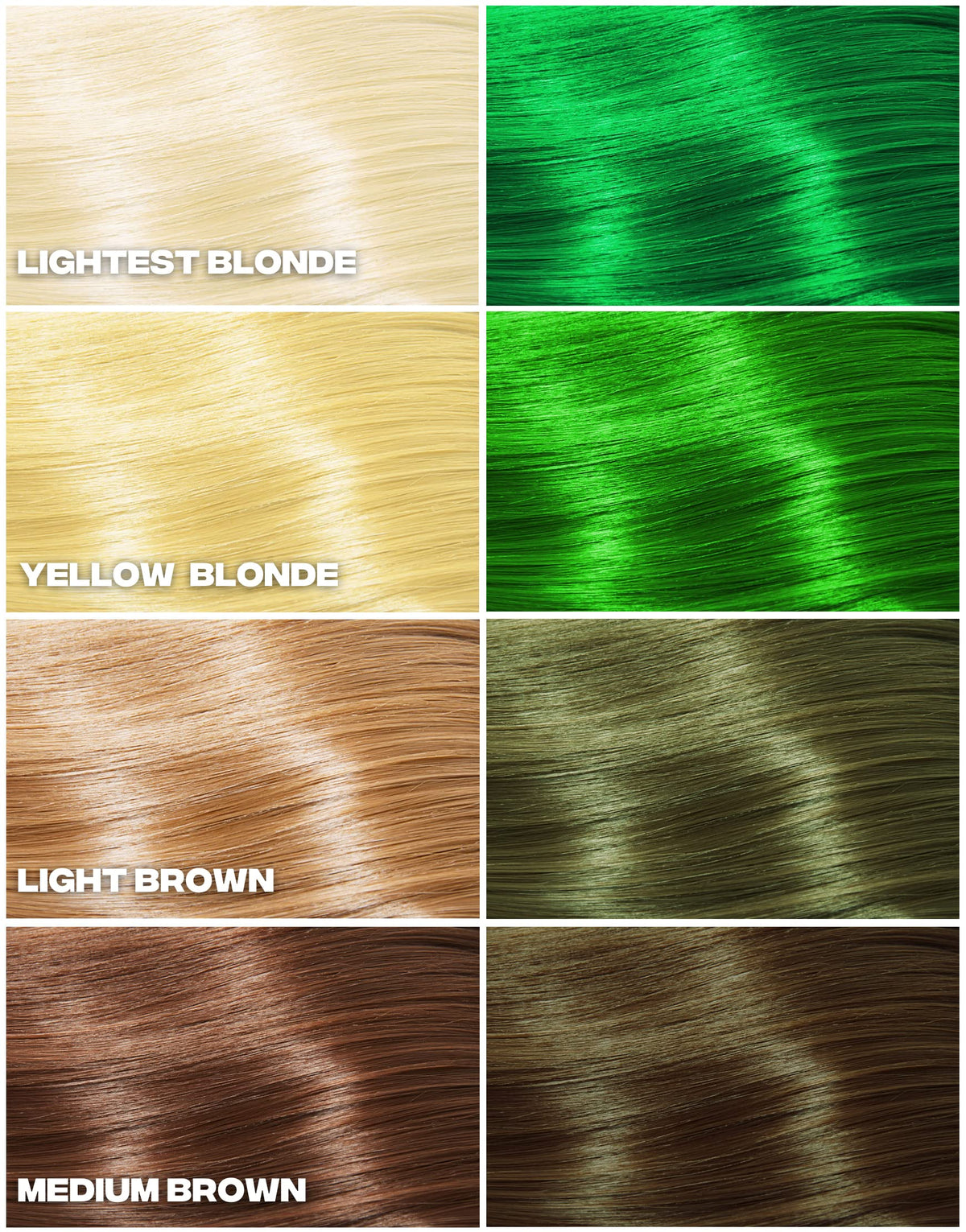 Good Dye Young Kowabunga hair dye application process