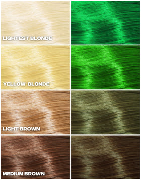 Good Dye Young Kowabunga hair dye application process