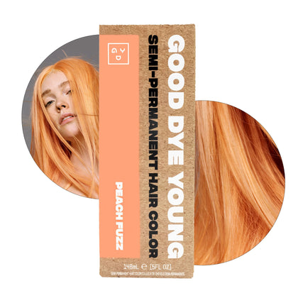 Good Dye Young Peach Fuzz Hair Dye 5FL OZ front view