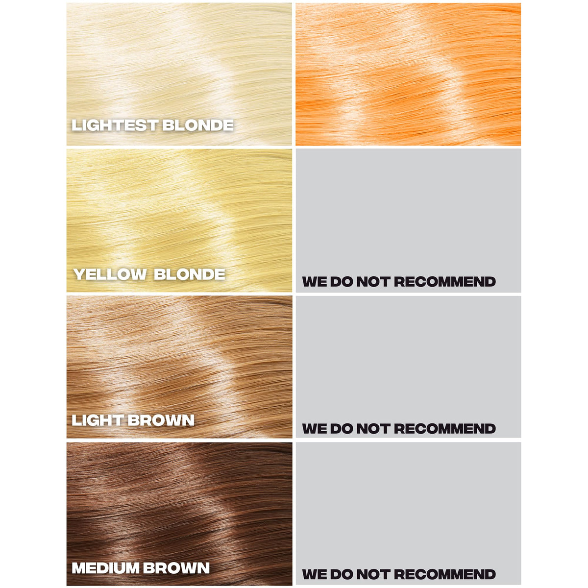 Good Dye Young Peach Fuzz Hair Dye application process