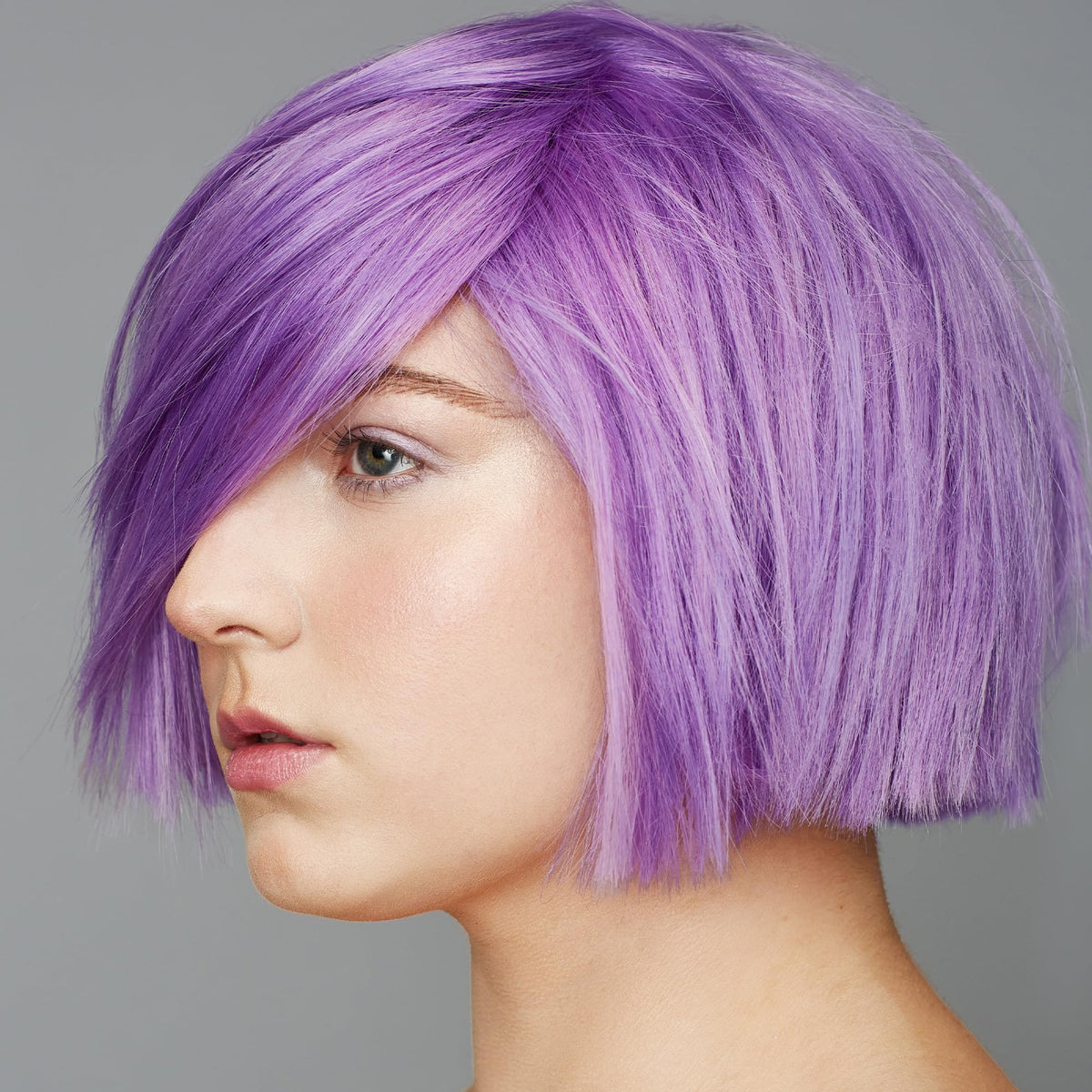 Good Dye Young Purple Hair Dye showing the rich colour in a bowl
