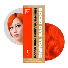 Good Dye Young Riot Orange Semi-Permanent Hair Dye front view