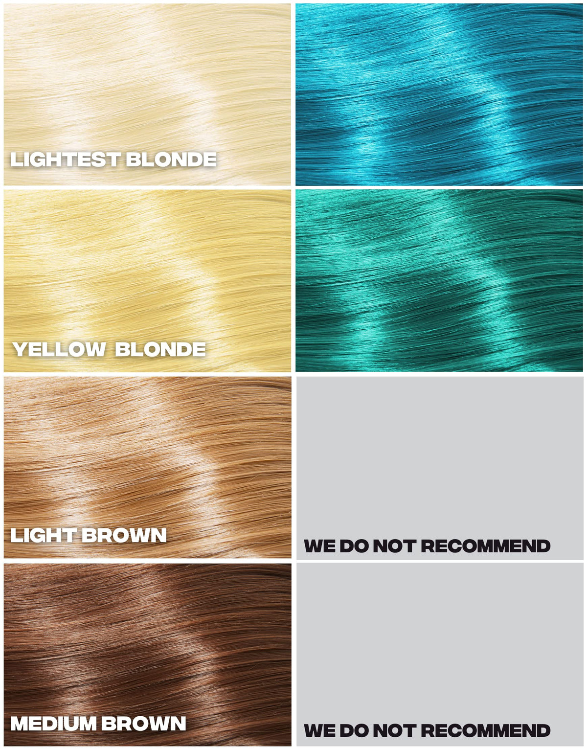 Good Dye Young Semi-Permanent Hair Color Blue Teal application process