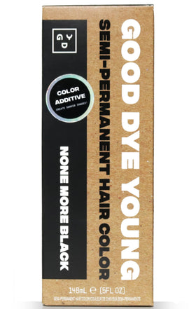 Good Dye Young Semi-Permanent Hair Dye Additive Black 5 FL OZ front view