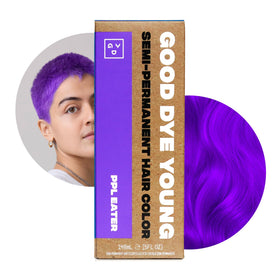 Good Dye Young Semi-Permanent Hair Dye Purple 5 FL OZ back view