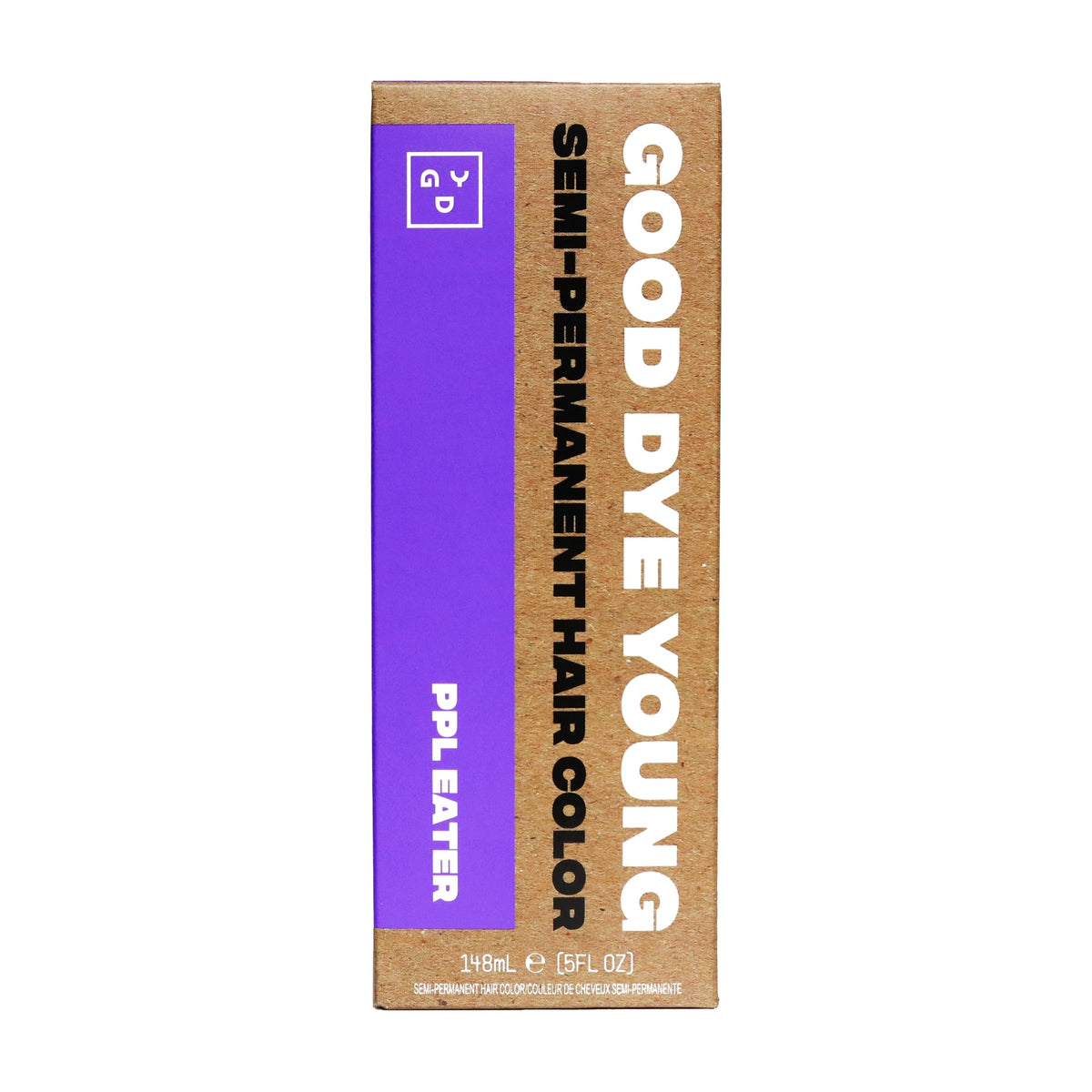 Good Dye Young Semi-Permanent Hair Dye Purple 5 FL OZ front view