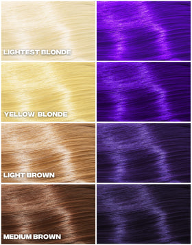 Good Dye Young Semi-Permanent Hair Dye Purple on light blonde hair