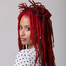 Good Dye Young Semi-Permanent Hair Dye Rock Lobster application process