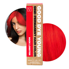 Good Dye Young Semi Permanent Hair Dye Rock Lobster Red front view