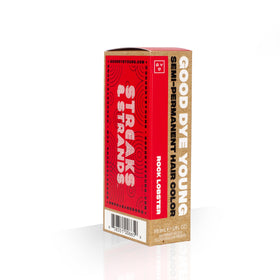 Good Dye Young Semi Permanent Hair Dye Rock Lobster Red with gloves