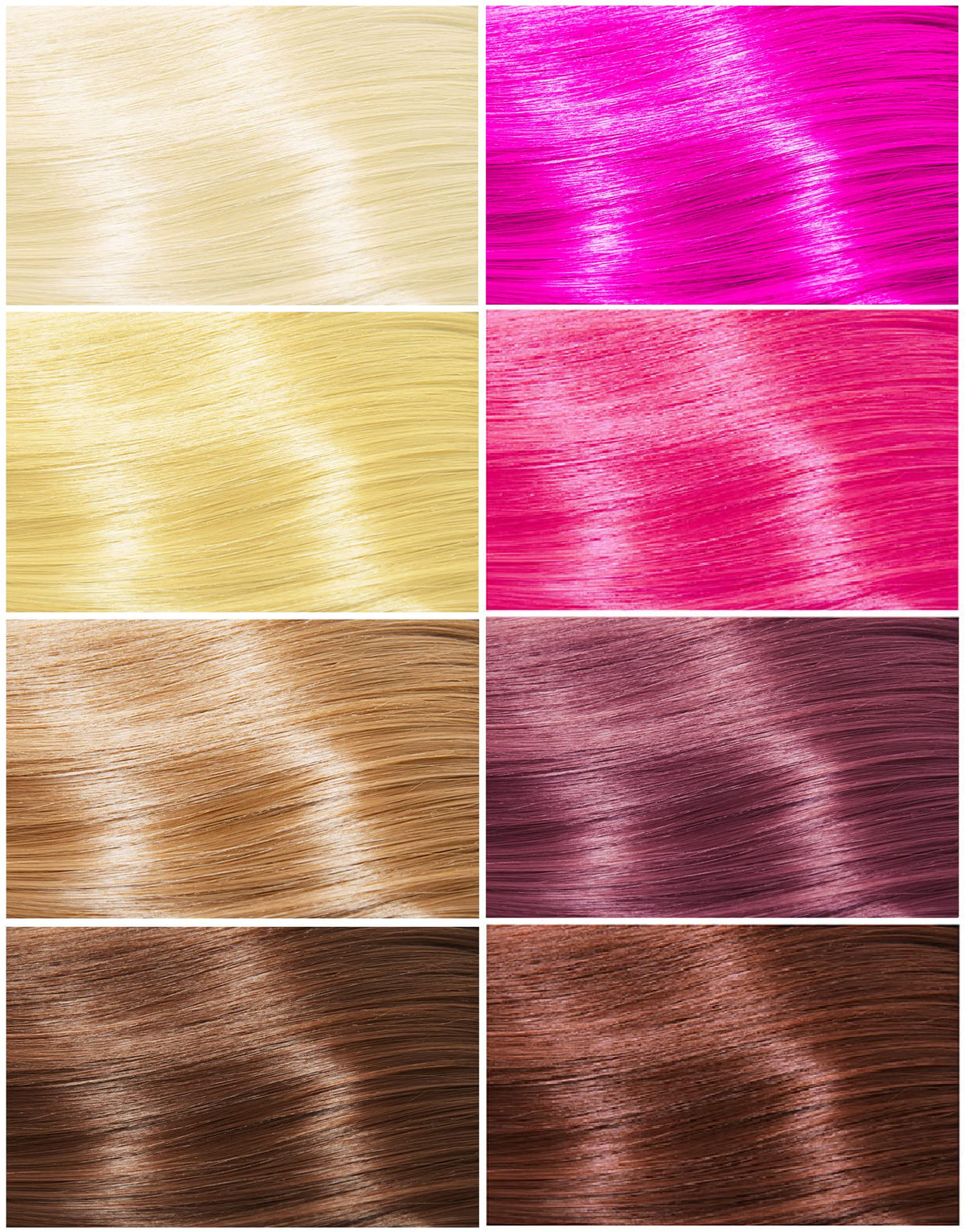 Good Dye Young Streaks & Strands Pink Hair Dye application process