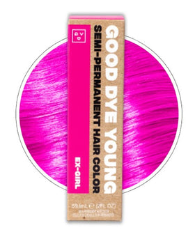Good Dye Young Streaks & Strands Semi-Perm Pink Hair Dye front view