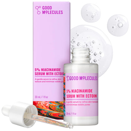 Good Molecules 5% Niacinamide Serum with Ectoin front view
