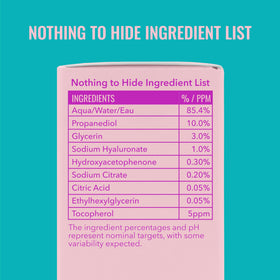 Good Molecules Hyaluronic Acid Serum packaging details
