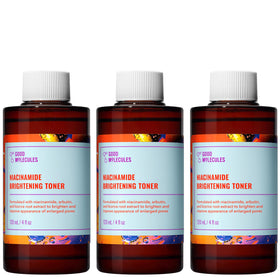 Good Molecules Niacinamide Brightening Toner pack of 3 bottles