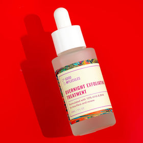 Good Molecules Overnight Exfoliating back view of packaging