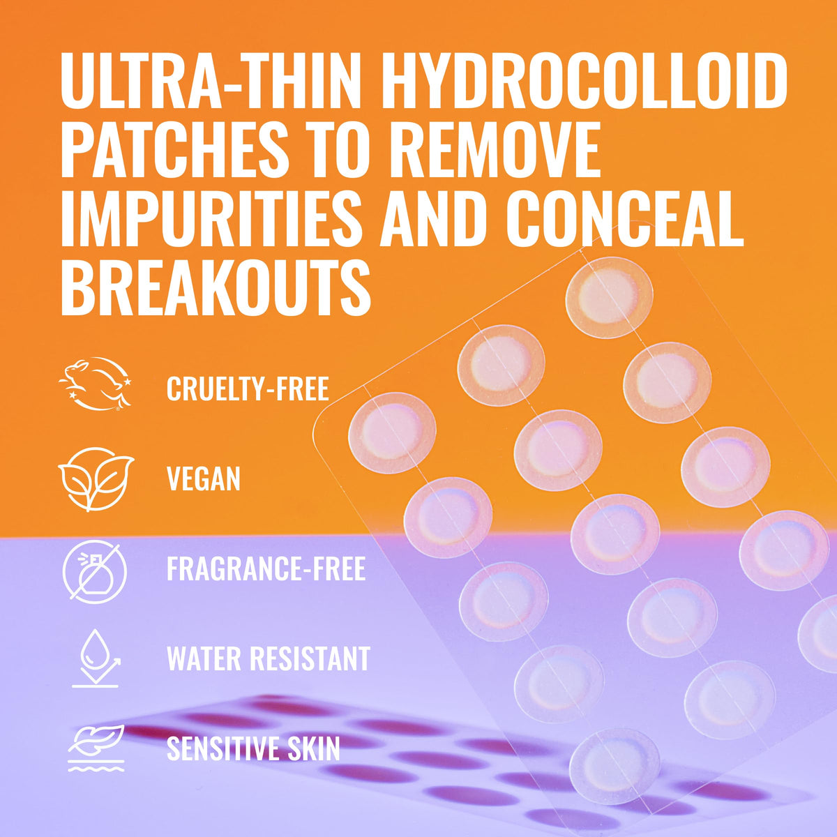 Good Molecules Pimple Patches packaging details