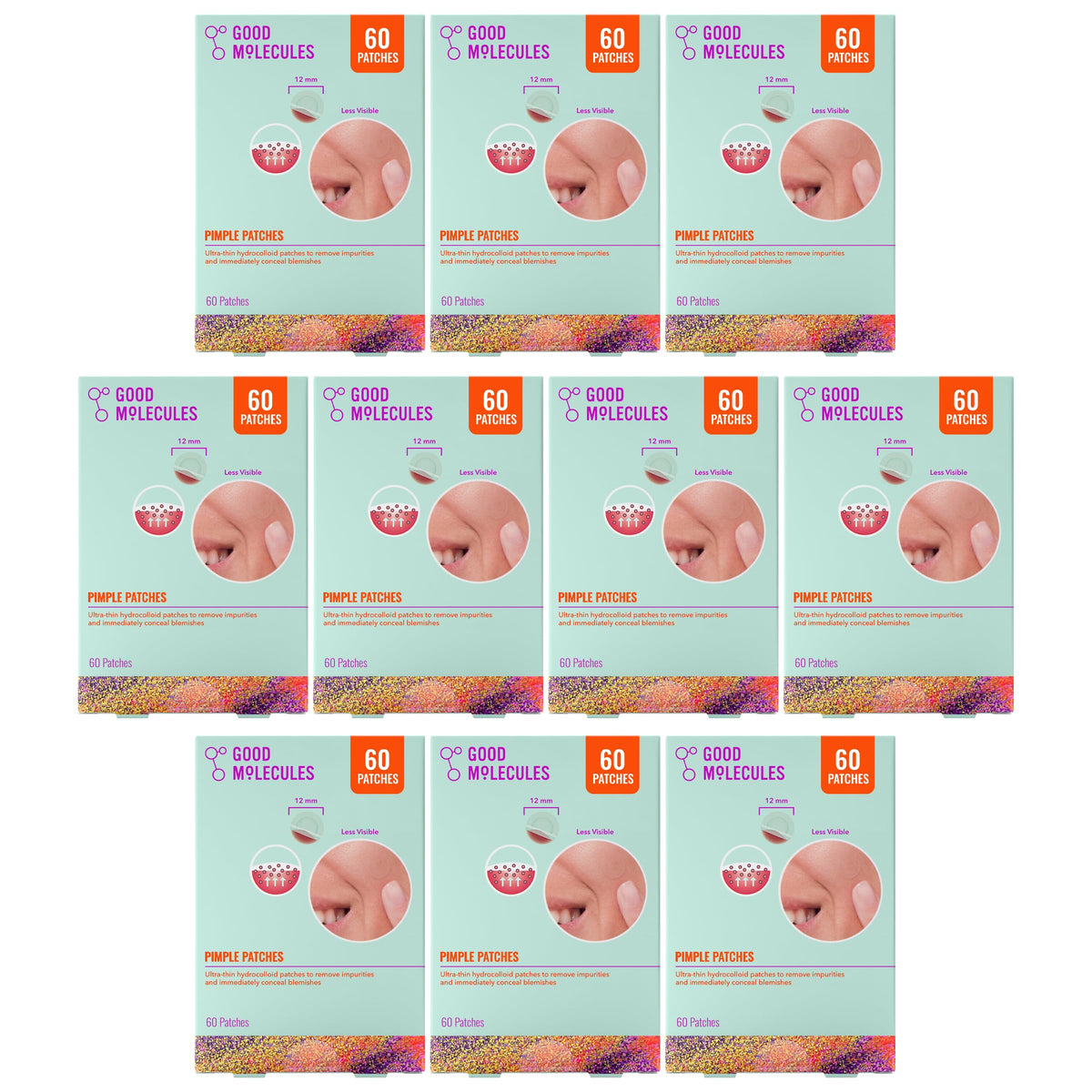 Good Molecules Pimple Patches packaging front view