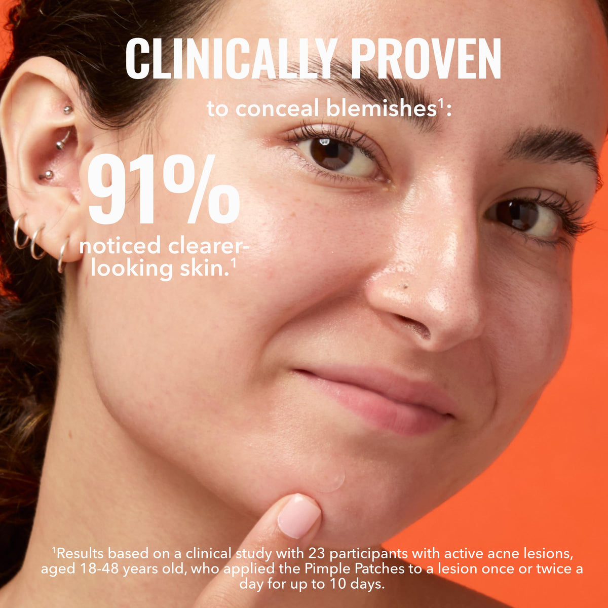 Good Molecules Pimple Patches showing individual patches