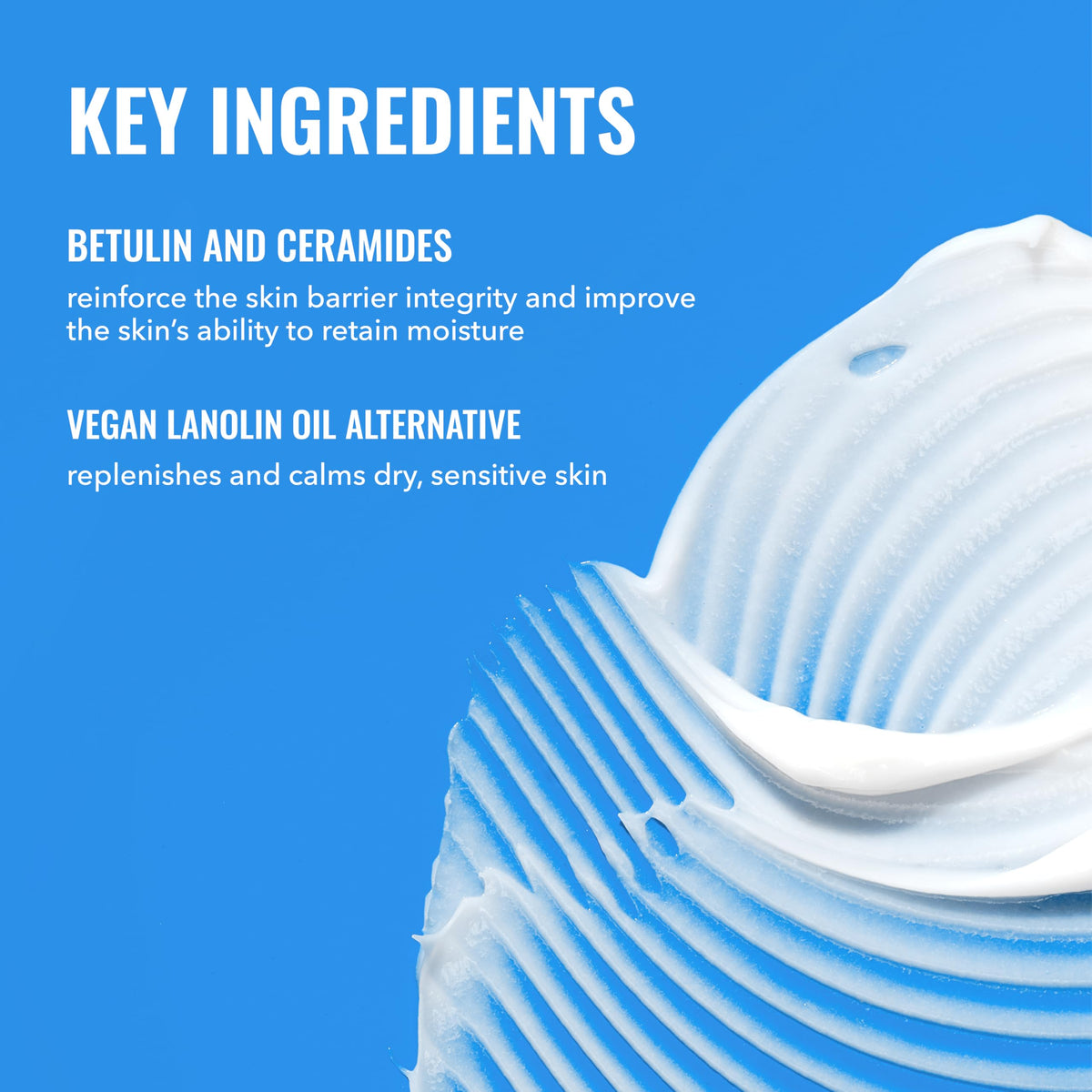 Good Molecules Rich Cream back view with ingredients