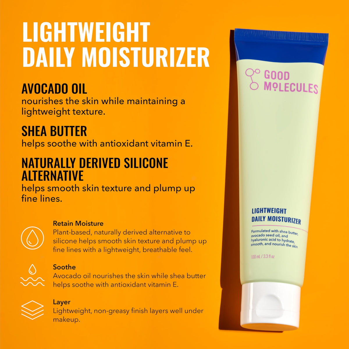 Good Molecules skincare set displayed with products arranged
