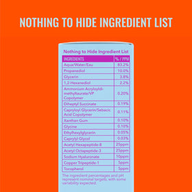 Good Molecules Super Peptide Serum application on skin