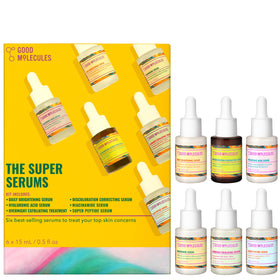 Good Molecules The Super Serums Discovery Set with six mini serums