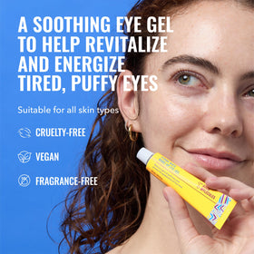 Good Molecules Yerba Mate Eye Gel packaging with 3 tubes
