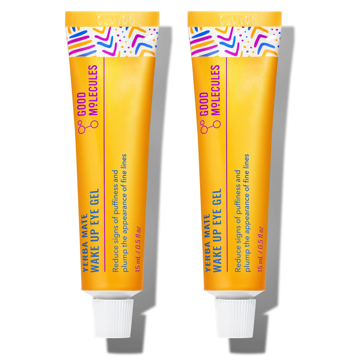 Good Molecules Yerba Mate Wake Up Eye Gel front view packaging