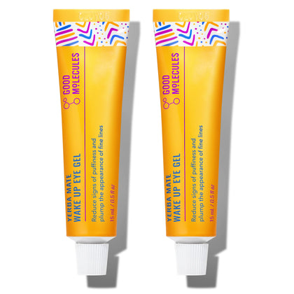 Good Molecules Yerba Mate Wake Up Eye Gel front view packaging
