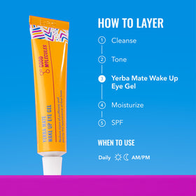 Good Molecules Yerba Mate Wake Up Eye Gel ingredients list