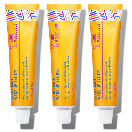Good Molecules Yerba Mate Wake Up Eye Gel Pack front view