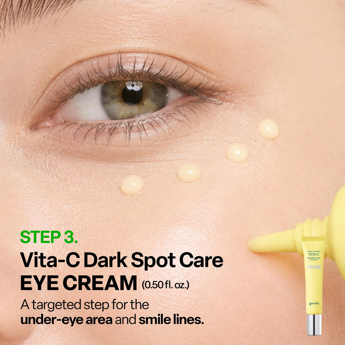 GOODAL Eye Cream texture close-up