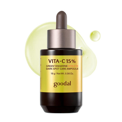 GOODAL Green Tangerine Vita C 15 Ampoule front view