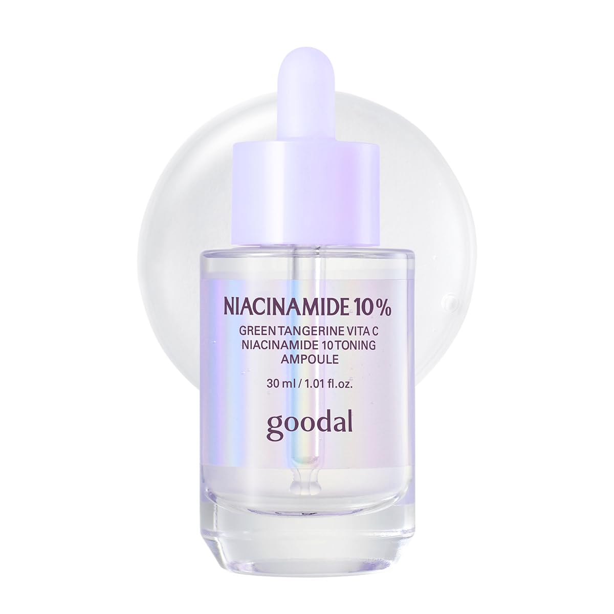 GOODAL Green Tangerine Vita C Niacinamide 10 Toning Ampoule front view