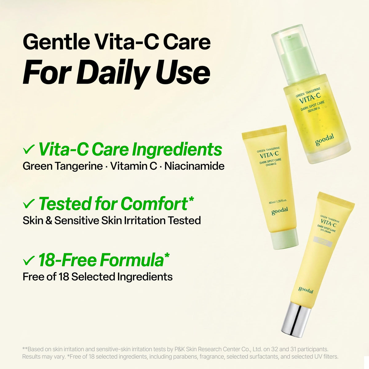 GOODAL Vitamin C Routine Set lifestyle scene