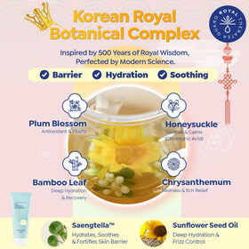 GOONGBE Kids' Conditioner applied to hair