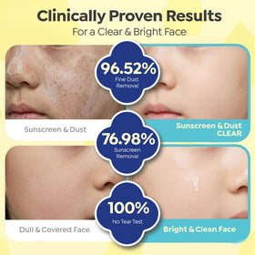 GOONGBE Kids Facial Care Kit Bubble Cleanser texture close-up
